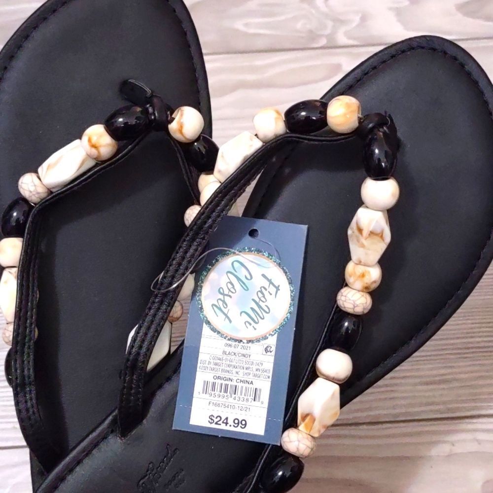 (22-1027)   Universal Thread Cindy Sandals Sz 8.5 - Picture 3 of 8